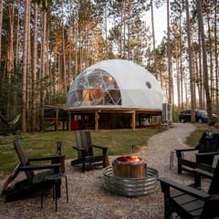 Aurora Luxury Dome | Michigan | Private Amenities