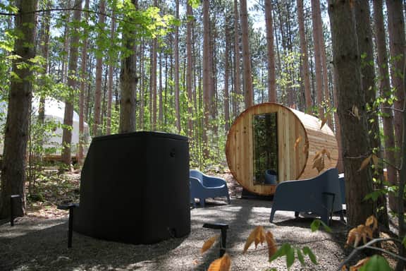 Aurora Luxury Dome | Michigan | Private Amenities