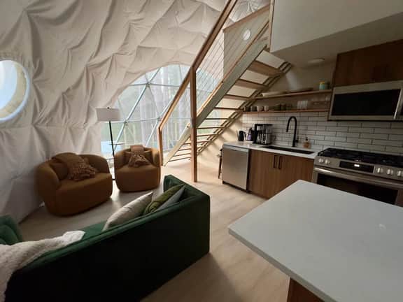 Löyly Luxury Dome | Michigan | Private Amenities