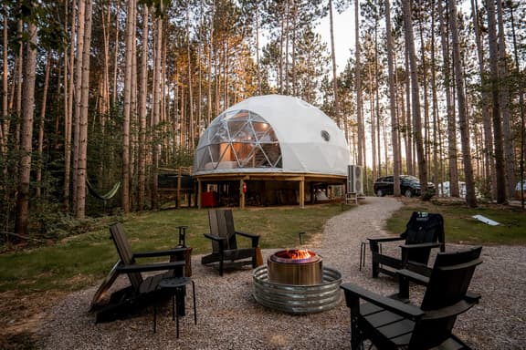 Aurora Luxury Dome | Michigan | Private Amenities