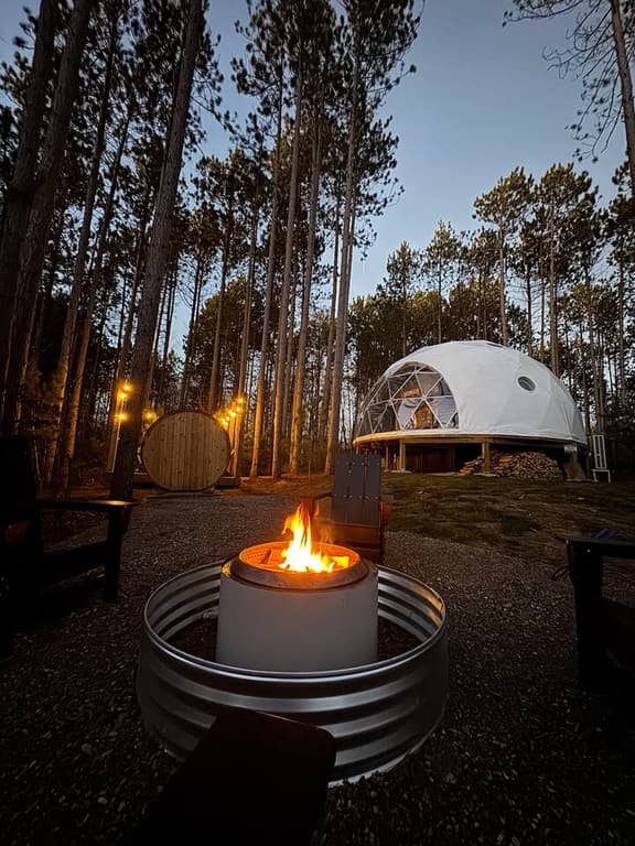 Löyly Luxury Dome | Michigan | Private Amenities - Image 1